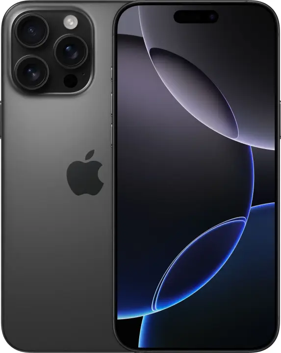 Смартфон Apple iPhone 16 Pro Max 256 ГБ, Dual nano SIM + eSIM, черный титан