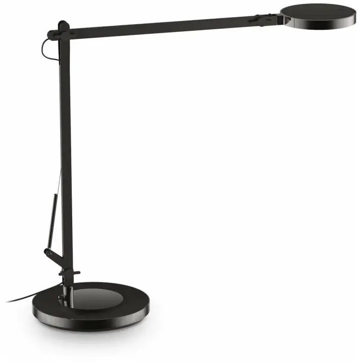 Светильник настольный ideal lux Futura TL 12.5Вт 1100Лм 4000К IP20 LED 230В Черный Алюминий/Пластик Выключатель Диммер 204888.