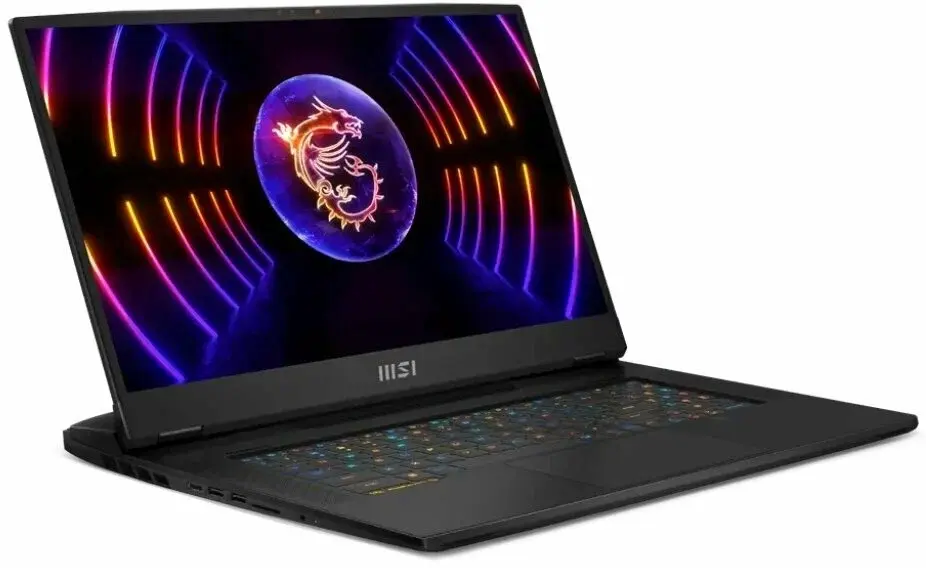 Ноутбук MSI Titan GT77HX 13VH (Core i9 13980HX 2200 MHz/17.3"/3840x2160/64GB/2048GB SSD/GeForce RTX 4080 12GB/Wi-Fi/BT/Win 11 Pro)