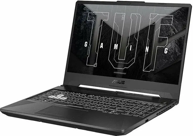 Ноутбук ASUS TUF Gaming 15.6"/Ryzen 5 7535HS/16 ГБ/ SSD 2Тб/GeForce RTX 3050/Windows 11 Pro + Office 2021/Черный/Русская раскладка