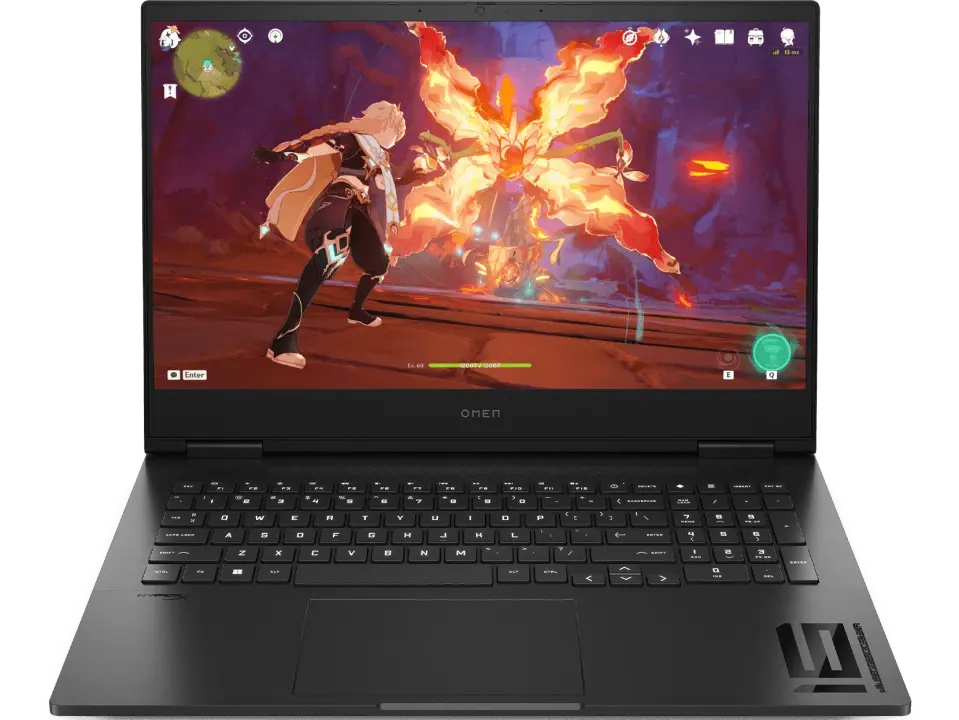 Ноутбук HP OMEN 16-wf1141TX 2560x1440, Intel Core i7-14650HX, NVIDIA GeForce RTX 4070, RAM 16 ГБ, DDR5, SSD 1 ТБ, 5.2 ГГц, черный, Русский Win 11 Home, Русская клавиатура