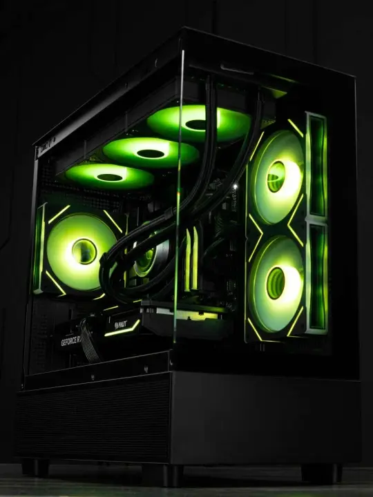 Компьютер AMD Ryzen 7 9800X3D NVIDIA GeForce RTX 4060 (8 Гб) RAM 32 ГБ SSD 1024