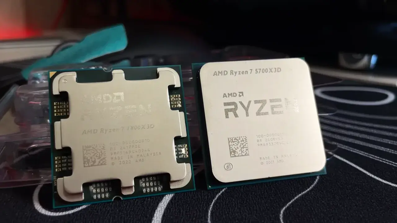 AMD Ryzen 7 7800X3D vs 5700X3D: Какой процессор выбрать для игр и работы?