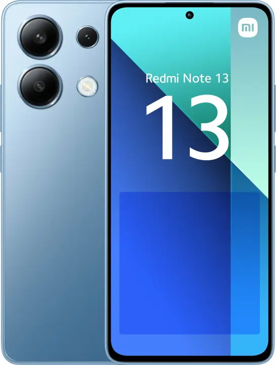 Смартфон Xiaomi Redmi Note 13 Ростест 4G 8/256 ГБ RU, Dual nano SIM, Ice Blue